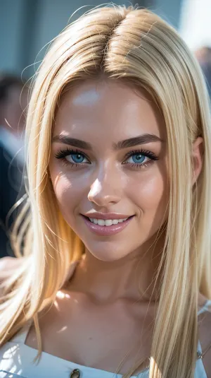 Dasha Doshik, a Russian TikTok star with perfect blonde hair and blue eyes, has become an internet sensation thanks to her stunning smile. Her followers love watching her videos where she shows off her perfect smile and sexy body. Despite being a
