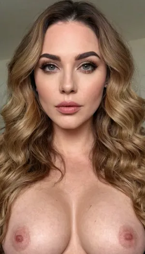 A IA gerou uma imagem pornográfica de alta qualidade de uma mulher com detalhes realistas que mostra as grandes mamas da mulher, clivagem ampla e padrão natural de lábios após ela orgasmos