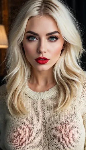 La belle Anglaise se tenait devant le miroir, admirant ses caractéristiques parfaites. Elle avait de longs cheveux noirs avec des franges qui encadraient son expression sordide. Son maquillage était impeccable, avec un lourd paupière et une ombre noire qui en faisait