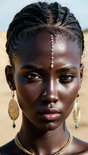 Yüksek yanak kemikleri olan 23 yaşındaki bir model, yumuşak odak, simetrik yüksek mükemmeliyetle yüz, mükemmel tanımlanmış çene, dericik bel ve ince vücut Haute_Couture haute couture elbise giyiyor. O ince bir vücut var