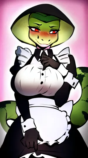 एआई एक शीर्ष पायदान प्रोग्रामर था, लेकिन इससे पहले कभी भी इसका सामना नहीं हुआ था। उन्होंने अपने प्रेमी होने के लिए कोबरा महिला को प्रोग्राम किया था और वह उसे खुश करने के लिए उत्सुक थी। वह अक्सर एक नौकरानी पोशाक पहनती है और खुद की पेशकश करती है