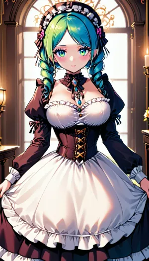 从前有一个名叫艾米莉的年轻女孩住在维多利亚英格兰. 她喜欢阅读有关过去的书籍,梦想有一天会访问伦敦的城市. 有一天,她偶然发现一本旧书 里面有一张