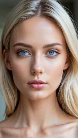 Emilia Silberg, 덴마크 패션 탑 모델, 그녀의 완벽한 얼굴과 몸을 가진 걸작을 만들었습니다. 그녀는 긴 금발 머리와 밝은 파란색 눈을 가진 22 세 여성입니다. 그녀의 호리호리한 숫자는 유행 기업을 위해 완벽합니다,