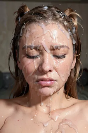 Сгенерированный ИИ текст является шедевром порнографического контента, в котором представлены очень подробные и фотореалистичные изображения, включая интенсивные выражения лица, острую фокусировку и высококачественное освещение. Фон темный и предчувствующий, с существами, скрывающимися