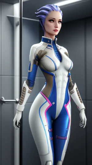 Small tits, View ON cameltoe, snakeskin wetsuit, Gap betwenn legs, blue and white catsuit, View ON Front Body, liara, asari, woman wearing snakskin catsuit in shower, d.va catsuit, small ass, cameltoe, multiple asari, a lot of asari, group of sandwiched, sandwich facing camera, 4k textures, photolab, hdr, intricate, elegant, highly detailed, sharp focus, ((((cinematic look)))), soothing tones, insane details, intricate details, hyperdetailed, low contrast, dim colors, exposure blend, faded, LiaraTsoni, colored, blue, LiaraTsoniMain, freckles, tentacle, masseffectliara, 1girl, d.va, (overwatch), solo, long, hair, whisker, markings, bodysuit, brown, facial, mark, gloves, breasts, eyes, pilot, suit, cowboy, shot, headphones, white, medium, swept, bangs, skin, tight, animal, print, bunny, ribbed, facepaint, pink, lips, <lora:liara-me:.1>, <lora:LiaraTsoni_V1-Manityro:.6>, <lora:masseffectliara:.1>, <lora:dva:.4>