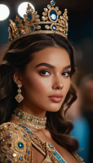 En 2024, una AI llamada "Miss World 2024" creó una imagen impresionantemente realista de una hermosa mujer de pie en la playa. La imagen se convirtió en un éxito instantáneo e inspiró a la gente alrededor del mundo para crear más fotos como ella. Miss Mundo 20