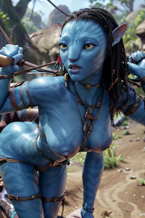 그림은 두 개의 아프리카 노예 열렬한 키스를 노예 시장에서 묘사하고, 이미지를 생성하는 AI. 노예는 leashes와 보석을 착용하고, 그들의 피부는 사슬과 파열 입술과 같은 정밀한 세부사항과 매우 detailed, 입니다