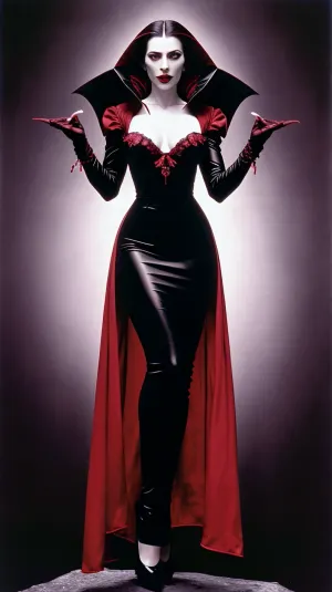 A topless woman with perfect arms and legs, as well as five fingers on each hand, is the star of the classic film "Countess Dracula.