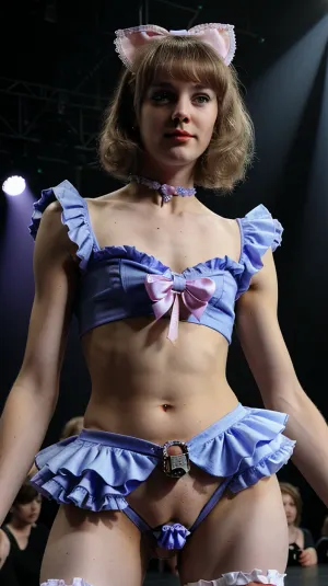 Seyirci femboi'nin kedi yürüyüşü, frilly ektopları ve kıvrık chastity kafesleri tarafından motive edildi. Onlar AI'nın duyusal hareketlerinden beni kandırdılar, bu da onları daha fazlasını istiyor