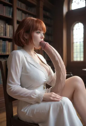 도서관의 젊은 여성은 황갈색 피부와 거대한 페니스가 그녀의 일에 engrossed. 그는 자신의 포트폴리오에 대한 그녀의 사진을 찍을 수 있다면 미소와 물. 그녀는 동의합니다, 그는 여러 샷을 가지고