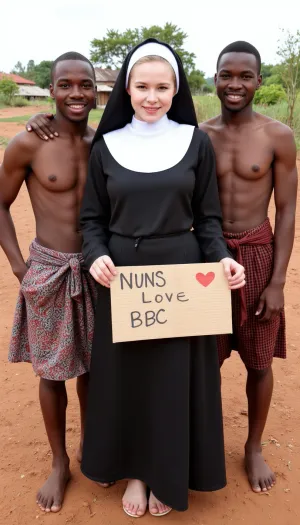 Un misionero moderno: la monja rubia y el pueblo africano