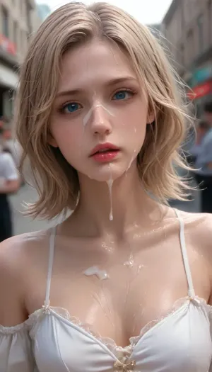 photo of annoyed woman, cum on face, cold light, in streets, Disgusting, Globby, Goo, Yucky, Icky, ab0m, <lora:JustCum:1>, <lora:753770_training_data:1>, <lora:Absolutely_Disgusting:1>, <lora:ab0m:1.5>