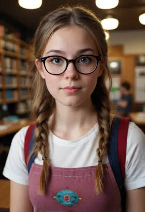 Mia's quest: the geeky girl beyond the screen - a tale of unexpected friendships