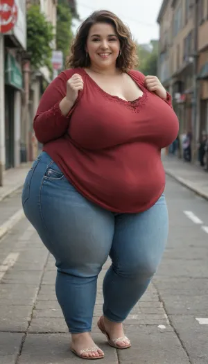 Abbraccio luminoso: un giorno nella vita di una donna iper-grassa che si celebra sotto il cielo aperto