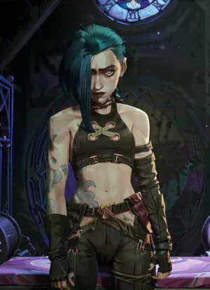 Side shot of a 25 years old, perfect vagina, jinx have sexual intimacy with male, jinx have sex with male, jinx have standing sex with male, jinx have sex from behind, (Jinx), cartoon, drawning, looks like arcane serial, arcane style, shot from arcane, this girl is extremely fuckable, puffy vagina labia, high quality face transfer, flexible face swap, moving face transfer, moving face swap, strong female sexual pathogen, female sex pathogen, girl is sexually auorsed, very submissive, submissive, seduced, seducing, lustful, erotic, horny, realistic facial behavior, familiar Jinx face, Jinx from Arcane serial, Arcane serial, accurate jinx face, ((Jinx)), (jinx_tattoos), ((Jinx from Arcane:1.4)), small, wide shot, (black and white top), inside a pyramid, shirt lifted up and shows one breast, ((moaning)), ((getting anal by male fucked)), standing sex, anal, assfucked from Behind by male, anal creampie, ambient occlusion, dark shadows, fucktoy, pussy, painful, crying, defaultoutfit, dlcoutfit, arcane, jinx, aidxlv05_neg, DeepNegative_xl_v1, NEGATIVE_HANDS, detailxl, unaestheticXL_cbp62, <lora:jinx:.7>, <lora:arcane-xl:.7>