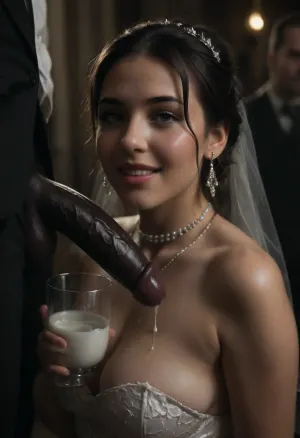 A wedding 일 Twist: bbc cum 과 the persian 신부의 gokkun