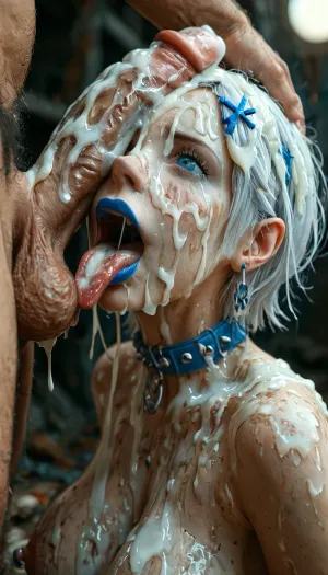 Rezero's nightmare: a tale of cum, cum, and more cum in the wasteland