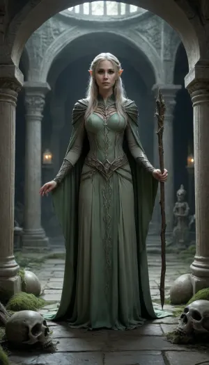 Elven koruyucu: gölgelerin laboratuarında sessiz bir vigil