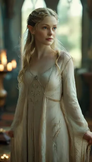 Galadriel, full body, <lora:MJ52:.8>, shirtspread, <lora:shirtspreadv10_SDXL:.8>