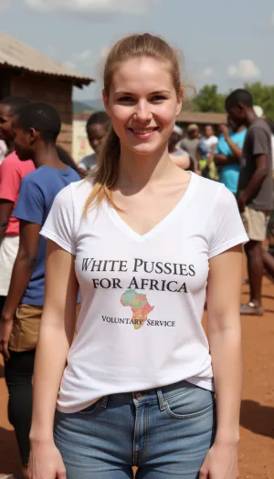 White pussies for africa