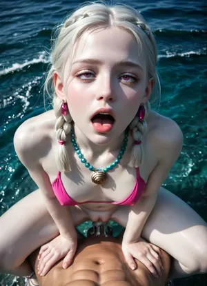 Beneath the ocean's embrace: a story of high-definition passion and timeless beauty
