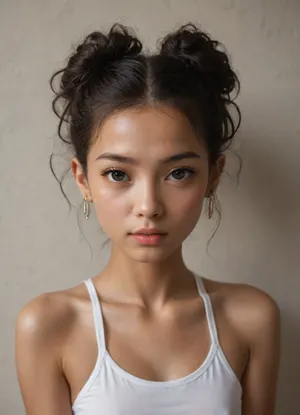 1 girl, 30yo, young skinny small thai girl, very dark skin, thai, asian, opened hanfu, Qixiong Ruqun, private club erotic dance