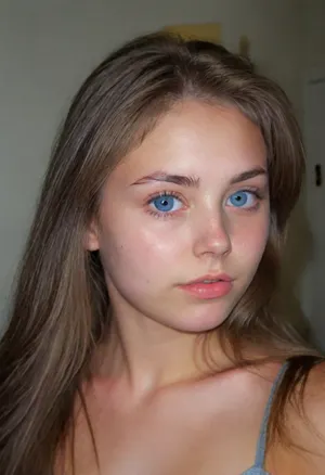 (desaturated skin color), (real amateur party), (candid surprise Photo), (amateur photo), (off-guard Photo), (unedited raw Photo), (on all fours, 1.5), looking at camera, (improvised pose), (back view), (side view), (close up), (taken from a Samsung Galaxy), realistic photo, Galaxy, (young face and body:1.6), p long straight hair, ((brunette, dark eyebrows, blue eyes, chubby)), badquality, olddigitalcamera, leak, film, grain, jpeg, artifacts, res, quality, 90s, style, 80s, Analogic, 1990s, igbaddie, photo, portrait, raw, lighting, overexposed, harsh, flash, all, fours, arching4s, <lora:badquality_v02:.9>, <lora:Old_Digital_Camera:1.2>, <lora:Portraits_and_beuty (1):1.1>, <lora:igbaddie-XL:.6>, <lora:arching4s:.5>