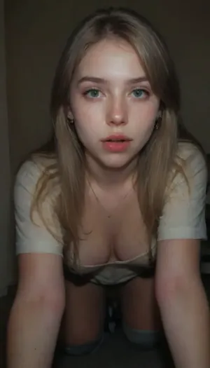 (light flash:2), (pale yellowish skin tone), (desaturated skin color), (real amateur party), (candid surprise Photo), (amateur photo), (off-guard Photo), (unedited raw Photo), (improvised pose), (back view), (side view), (close up), (taken from a Samsung Galaxy), Naked girl, big breast, shaved pussy, ALL body, hole pussy, vulva, opened pussy, spraed legs, (at night), (dark shed), (lights off), (Polaroid flash camera), (cool indoor lighting), (Direct flash photography), (Overexposed flash:2), (strong Shawdons), (Sharp Shawdons), (low contrast:2), (Noise in dark areas), (Shiny reflections on surfaces), (Sharp background), (Background in focus), (No background blur), (Clear background details), (Fluorescent lighting tint), (Cool white balance:1.3), (cyan-tinted shadows), (Artificial lighting with cyan hue), Scene-Queen, girl, Emo, Long, Hairstyle, Optional, Myspace, picture, badquality, 90s, style, 80s, Analogic, 1990s, concept, art, realistic, dark, theme, igbaddie, photo, portrait, lighting, overexposed, harsh, flash, <lora:badquality_v02:.4>, <lora:Portraits_and_beuty (1):.8>, <lora:Concept Art DarkSide Style LoRA_SeaArt Furry XL 1.0:1>, <lora:igbaddie-XL:.8>