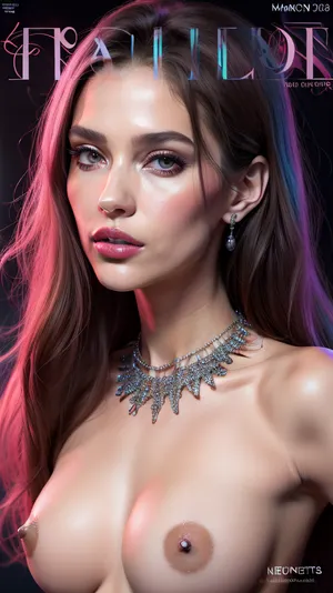 magazine cover style, a adult beautiful slender women, she has a pretty coquettish faded face, elaborate hairstyle, small breasts, detailed crystal eyes, light glowing irises, heartshaped lips, lip gloss, aroused skin, iridescence cloth, rainbow, colorful smoke, colorful glass, fashion tabloid style, text, frame, graphical design, shapes, numbers, barcode, glamour magazine, classic wrap dress, elegant two-piece dress, winter dress, bikini dress, up close photo of a woman with heavy smoky makeup, hard night partying, sparkling look, realistic, imperfections, detailed photo, photorealistic photo, realistic pretty women photo, night vision, soft fokus, parallax, overexposure, #©KITTYART



































#©KITTYART