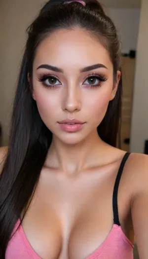 (Starting:1.5), (((face chest hips pussy))), (photo taken in class), (((round glasses with thin frames))), (((narrow low face))), (narrow waist:1.3), (open out chest:1.6), super realistic, perfect lighting, (best shadow), 8K, UHD, clear image, (best lighting), highest quality, super detailed images, fine details, high definition, 8k, ((((skinny)))), european-american, (((young petite girl))), (((18 years old))), bright blue eyes, dark brown hair, (((long high warrior ponytail))), (((blush))), (very oiled skin:1.9), tt_flat, BJ_Oxygen, krnpp, (makeup:1.5), ((lipstick)), ((((best selfie pose)))), ((((big long thick black eyelashes)))), thighhighs, <lora:reallora1:.1>, <lora:Oxygen girl_SDXL1.0:.1>, <lora:karina_sdxl_v10:.1>, <lora:add-detail-xl:.8>