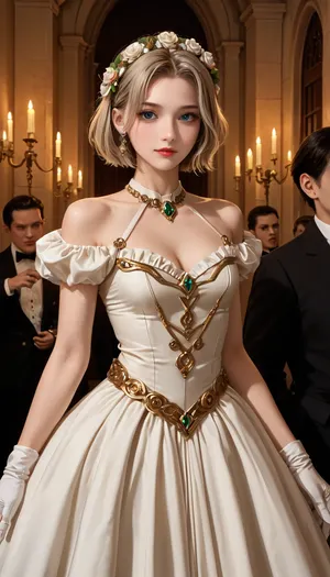 2d art, Maomao from the anime "The Apothecary Diaries", dressed.