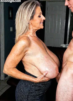 Very busty 70 years old skinny grandmother loves her young exhibitionist grandson, real casual grandmother style, huge hanging slappy tits, stroong tanlines, perfect face, exposing her real giant tits, at the retirement home
High detailed photo, high quality photo, family picture, sideview, sagging, breasts, <lora:sagging-000015:.8>