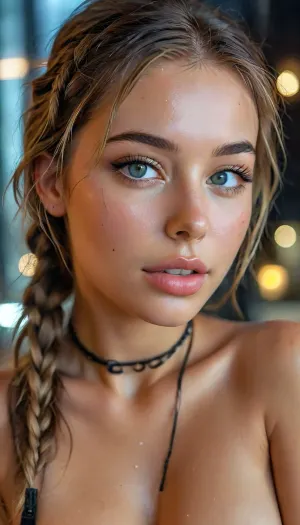 score_9, score_8_up, score_7_up, score_6_up, beautiful face, (italian baddie:1.4), (tan lines), photorealistic, hdri, realistic, super real, hyper realistic, ultra realistic, ((perfect eyes)), full view, ((Ultimate realistic photo details)), (((dynamic sexy pose))), (((midnight at skycraper))), detailxl, raw, lighting, overexposed, harsh, flash, Katara, full portrait of woman, view from above and in front, ((very cute 19 years old)), cheeky smile, high detailed skin, (on fours), (after blowjob:1.4), man cock, cock, cocks, veiny dick, high quality, (fucking ass with big cock:1.4), anal fucking, detailed skin texture, highly detailed hair, ((skinny body)), pulling head, slim body, soft focus, insanely detailed, highest quality, ((microchested)), choker on neck, side view, naked waist, 2 braids, Swedish woman, dyed hair, excessive cum on face, Side view, bukkake facial, lots of cum drips on tits, lots of cum, 4ng3l, face, <lora:MJ52:.8>, <lora:attractive_notrigger:.8>, <lora:SDXL_BetterFaces-LoRA_v1:.6>