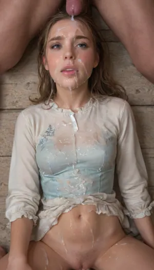 A girl lying in a tattered medieval dress on a pool of semen gets fucked on the deck of a galleon, five cook, anal, facial cumshot, cum on lips, (cum on clothes:1.7), cum on, (Cum flows:1.9), (cum on body:1.7), cum on hair, (cum on face:1.9), facial, stomach, covered, in, perfect, woman, on, face, tiny dick, bukkake, cum, amateuranal, missionaryanal, <lora:Facials:2>, <lora:JustCum:2>, <lora:MS_Real_XL_Bukkake:2>, <lora:amateuranal:1.2>