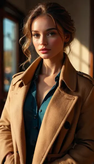 woman, realistic, realism, photorealism, photo-realistic, high contrast, (photorealistic:1.4), 8k high definition detailed realistic, (best quality, masterpiece:1.2), NSFW, photon mapping, radiosity, physically-based rendering, best quality, highly detailed, owsombra, full body, inside, coat, light in hand, holding light, <lora:MJ52:.8>, <lora:attractive_notrigger:.8>, <lora:SDXL_BetterFaces-LoRA_v1:.6>