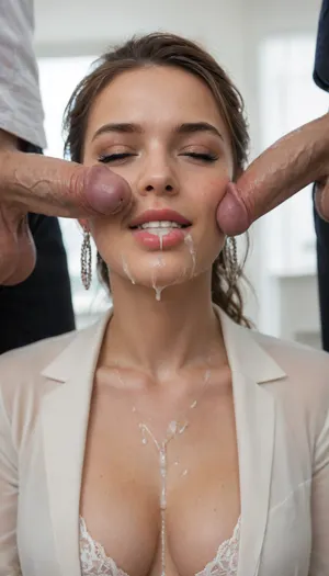 In the office: a night of passion, skin, and satisfaction