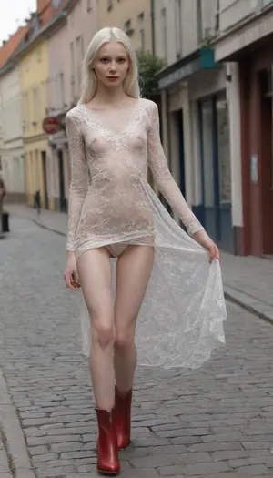 an empty street