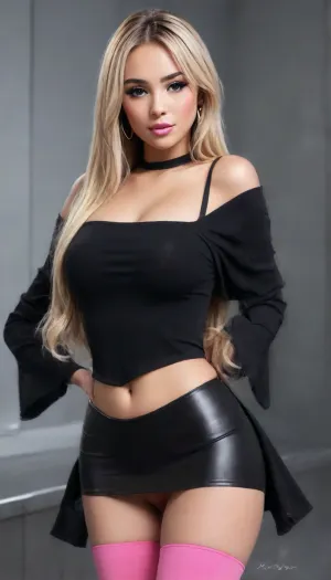 (Uhd:3), (((2 girls, 18, year, 4 men))), very real, realism, high quality, ((2 cute very petite girls)), (Very petite:2), ((small slim body)), (((perfect massive ass))), ((short torso)), lora, from overwatch, curly, perfect, big ass, and litlle caprice, (young adult:1), ((cute face)), marinette from miraculous ladybug, blonde hair, ((high ponytail)), hair fringe, (((perfect skin))), (((extremely beautiful face))), blush, (big breasts:1.4), freckles, full lips, thick lips, ultra high details, looking at viewer back, award winning photo, ((big hips)), (((super waist))), (((perfect anatomic body))), (((sexy massive ass))), standing, (wet panties, bra, black, transparent dress), erect nipples, ((cameltoe:1)), small fresh pussy, ((wearing a stylish drees, that highlights her figure, details on her face and outfit)), (Mini, Bodycon, black Dress transparent, panties), standing in a dimly lit alley, ((night)), (men in background), (side view), ((4 tall men standing around her)), ((men are bigger than woman)), ((men are groping woman)), (groping ass), (groping:1.5), ((groping from behind)), (((skirt tug))), (skirt tug waist), happy smile, teeth, (overwatch symbol background), high, heels, sexy, heel, 15, cm, clothes, tug, shirt, minidress, longsleeve, cutout, pgirl, earrings, pink, sweater, skirt, striped, thighhighs, Nike, Pro, Leggings, Shorts, <lora:398313_training_data:2>, <lora:Madison_Beer_2020_SDXL_JugX_trigger_m4d1s0n-000076:2>, <lora:289505_training_data:2>, <lora:Leggings:2>, <lora:377059_training_data:2>