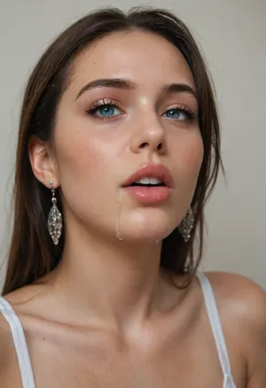 UHD. High quality. Domination, a woman pissing in a woman's mouth