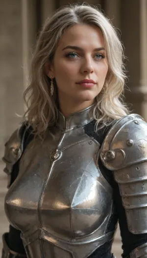 MILF, chrome body shaped armor