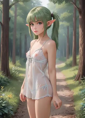 Enchantment의 꽃 : 약간의 엘프 공주는 태양 숲에서