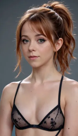 18yo lindsey stirling in transparent swimsuit, on porno casting