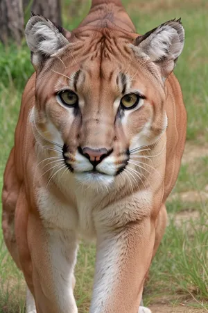 how does a cougar look like?