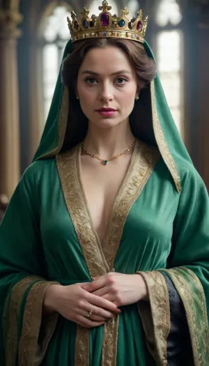 The Queen in the Green Robe 25 Years Old