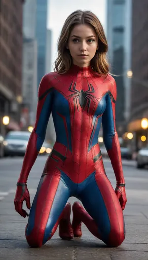 Spider-man girl full-length