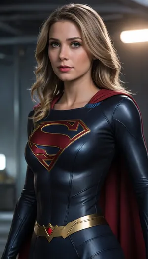 Black, Supergirl, woman of tomorrow.