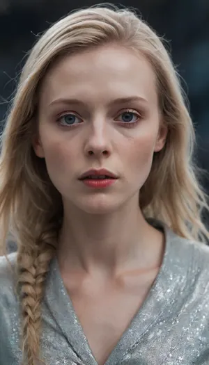A hyper-realistic photo of a Scandinavian woman called Fiona, pale skin