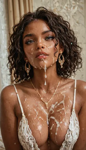 score_9, score_8_up, score_7_up, score_6_up, (dark skin:1), beautiful sexy woman, bukkake, cum, <lora:Darker_skin_SDXL:.95>, <lora:MS_Real_XL_Bukkake:.8>