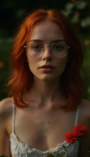 Ein Foto einer jungen Frau mit rotem Haar, Sommersprossen und einer Brille.

Das Bild zeigt eine Nahaufnahme einer Frau, die in die Kamera blickt. Die Bildkomposition ist einfach und konzentriert sich auf die Frau im Vordergrund.&nbsp;


Die Hauptfigur ist eine Frau mit rotem Haar und Sommersprossen. Sie trägt eine Brille mit schwarzen Bügeln und ein silberfarbenes Anhänger in Form eines Puzzles. Sie hat ein freundliches Aussehen.&nbsp;


Das Bild ist ein einfaches Foto, das keine besonderen künstlerischen Techniken verwendet.&nbsp;Der Stil ist schlicht und unauffällig. Die Beleuchtung ist natürlich und die Farben sind realistisch.


Der Hintergrund ist unscharf und dunkel, sodass die Frau klar in den Vordergrund tritt. Die Umgebung ist unscharf und spielt keine besondere Rolle in der Gesamtkomposition. Die Stimmung ist neutral und freundlich., pussy, labia, clitoris, big, open, spread, closed, small, medium, large, long, shaved, pubic, hair, bad, lighting, bright, 1-alpha, .8>, flat, chested, <lora:flat_chested_v3.5:.5>, <lora:add-detail-xl:.8>, <lora:MJ52:.8>
