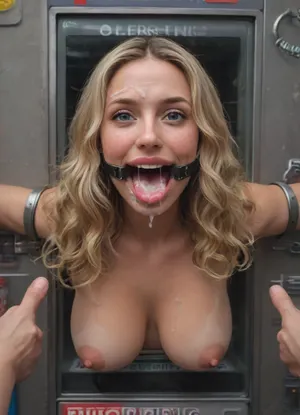 The bizarre nighttime vending machine struggles of a happy 40-year-old woman